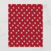 バジェットスクリプトメリークリスマスフォトホリデーカード (裏面)