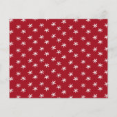 バジェットスクリプトメリークリスマスフォトホリデーカードF チラシ (裏面)