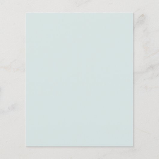 バジェットスクリプト我々ユーカリ結婚式招待状 (裏面)