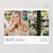 バジェットスクールスピリット6写真卒業ブラックG An チラシ (正面)