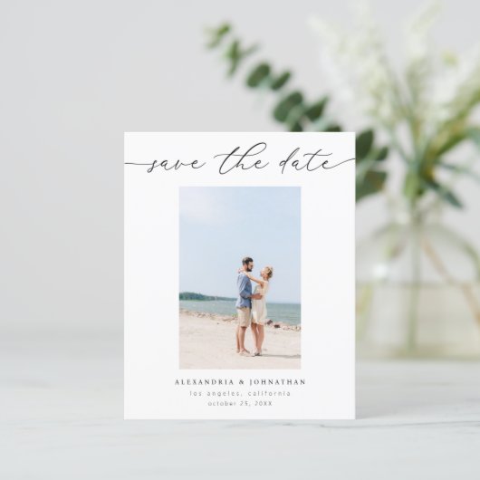 バジェットスタイリッシュシックモダン写真日付を保存3 (スタンド正面)