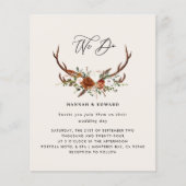 バジェットスタグテラコッタフローララスティックエレガント (正面)