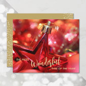 バジェットスタークリスマスオーナメントホリデーカード