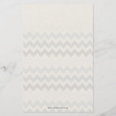 バジェットスターフィッシュ海ベビーシャワー招待状 (裏面)