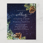 バジェットスターリーナイトウィンターウェディングバジェット チラシ (正面)