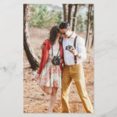 バジェットスターリーナイトネイビー金ゴールドA9結婚式の招待 (裏面)