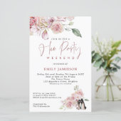 バジェットスティレットウィークエンドローナリーヘンパーティー招待状 (スタンド正面)