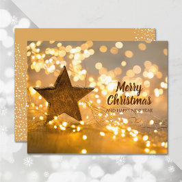 バジェットストランドオブクリスマスライトホリデーカード