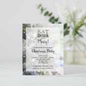 バジェットスノーウィーパインズクリスマスホリデー招待状 (スタンド正面)