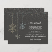 バジェットスノーフレークスホリデームービングアナウンス (正面/裏面)