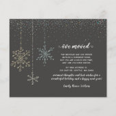 バジェットスノーフレークスホリデームービングアナウンス (正面)