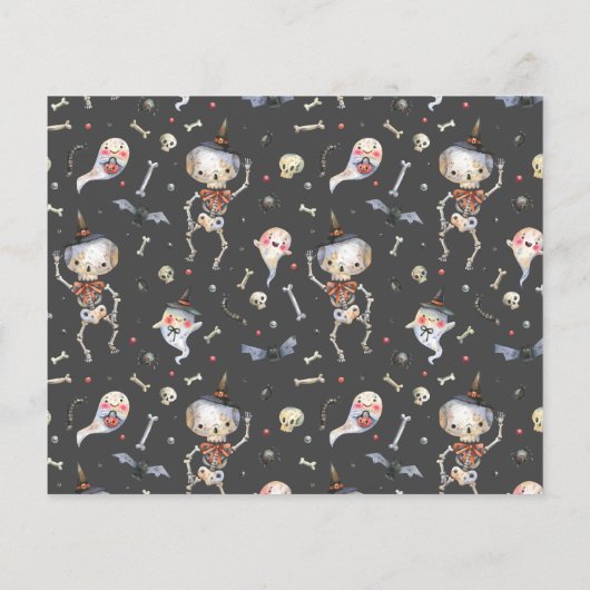 バジェットスプクトカキュラーハロウィンフォトバースデーパーティー (裏面)