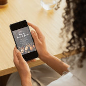 バジェットスペインのパンプキンスブラウン感謝祭ディナー 招待状