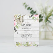 バジェットスロスフォトベビーイベント招待状ガールボーイ (スタンド正面)