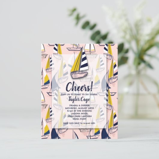 バジェットセイボー航海のト誕生日招待状 (スタンド正面)