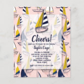 バジェットセイボー航海のト誕生日招待状 (正面)