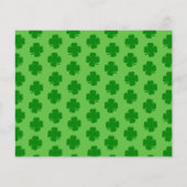 バジェットセントパトリックの日パーティーポトラック招待状 チラシ (裏面)