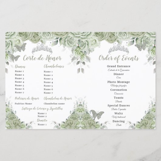 バジェットセージグリーンフローラキンセアニラXVプログラム (裏面)