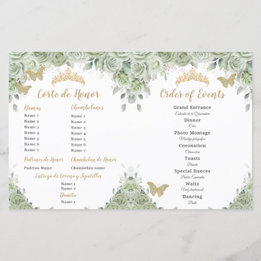 バジェットセージグリーンフローラキンセアニラXVプログラム (裏面)