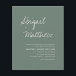 バジェットセージグリーンボーシンプルホ結婚式招待状 チラシ<br><div class="desc">予算このBohoシンプル招待状エレガントをパーソナライズSage緑と白のスタイリッシュあなたのメッセージと詳細の背面に写真をエレガント付ける。このミニマルな招待スタイリッシュは、特別な結婚式の日のお祝いのための色モダン付きの手書きのスクリプトタイポグラフィを含む。</div>