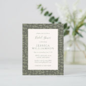 バジェットセージボタニカルグリーナリーブライダルシャワー (スタンド正面)