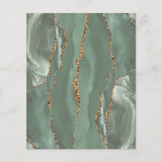 バジェットセージ緑のアゲテバーンオレンジ結婚ズ (裏面)