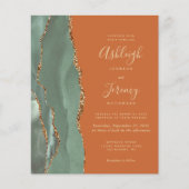 バジェットセージ緑のアゲテバーンオレンジ結婚ズ (正面)