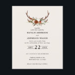 バジェットセージ緑のフローラログ結婚式招待状 チラシ<br><div class="desc">フローラと素朴stag〔雄ジカの〕枝角植物結婚式の招待と詳細カード。美しい黒、錆、テラコッタ、赤面ピンクとセージ緑のパンパスグラスユーカリ水色の詳細。このモダン結婚式の招待は必ずあなたの大きな日のためのスタイルを設定する。</div>