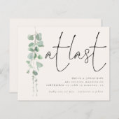 バジェットセージEucalyptusクリーム最後に日付を保存 (正面/裏面)