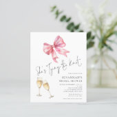 バジェットタイイングザノットピンクボウブライダルシャワー (スタンド正面)