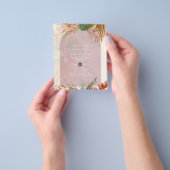 バジェットダスティバラトロピカルパンパスグラス結婚ズ チラシ (手)