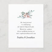 バジェットダスティバラフローラユーカリ日付を保存 (裏面)