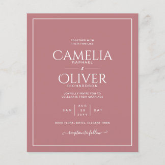 バジェットダスティバラモノワ結婚ーズフライヤー チラシ