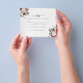 バジェットダスティバラRSVPフライヤー チラシ (手)