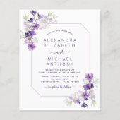 バジェットダスティパープル結婚ズフローラの緑 (正面)