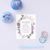 バジェットダスティパープル結婚ズフローラの緑 チラシ (シングル)