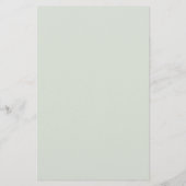 バジェットダスティピンクフローラブライダルシャワー招待 (裏面)