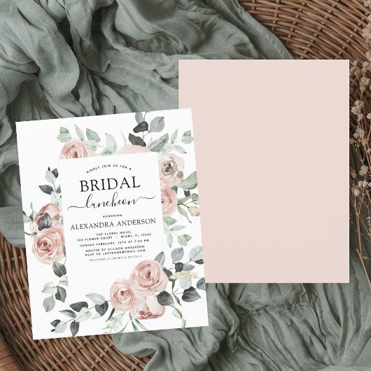 バジェットダスティピンクブライダルシャワールンチョン