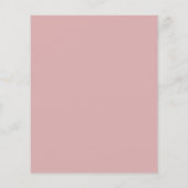 バジェットダスティピンクブランチ&バブリーブライダルシャワー (裏面)