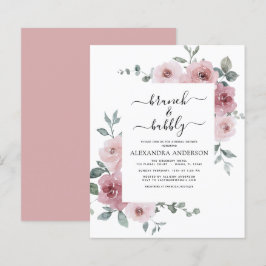 バジェットダスティピンクブランチ&バブリーブライダルシャワー