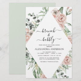 バジェットダスティピンクブランチ&バブリーブライダルシャワー