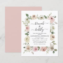 バジェットダスティピンクブランチ&バブリーブライダルシャワー