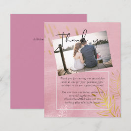 バジェットダスティピンク結婚金ゴールド