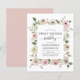 バジェットダスティピンクSweet sixteen誕生日パーティー