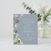 バジェットダスティブルーグリーンリーユーカリ結婚ス (スタンド正面)