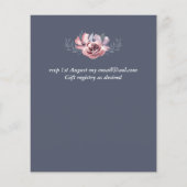 バジェットダスティブルーコーラルフローラ結婚スクリプト (裏面)