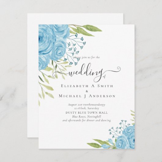 バジェットダスティブルーバラ結婚ズ予算 (正面/裏面)