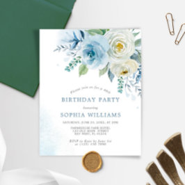 バジェットダスティブルーバラ誕生日パーティーの招待