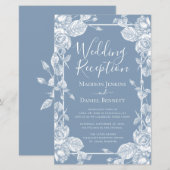 バジェットダスティブルーフローラウェディングレセプション (正面/裏面)