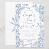 バジェットダスティブルーフローラカップルシャワー (正面/裏面)